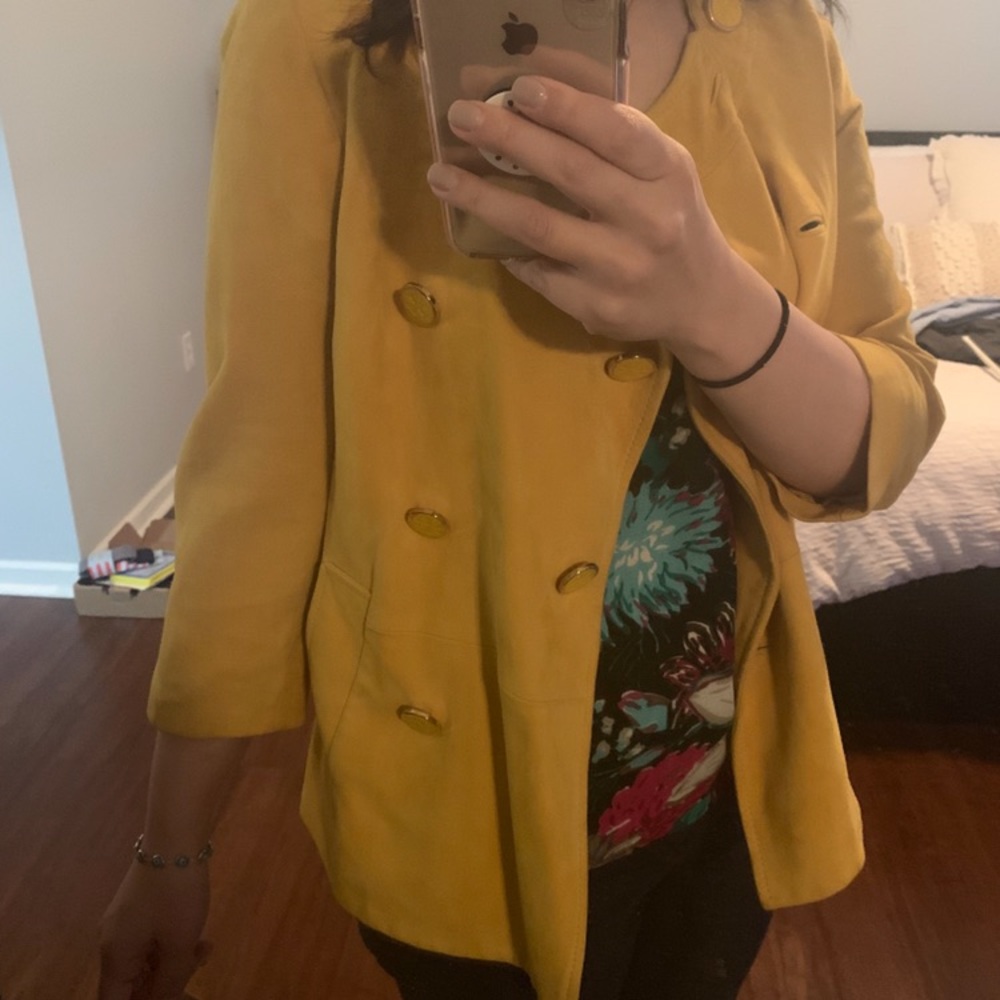 Tory Burch Double Breasted Button Jacket Nwot - image 3